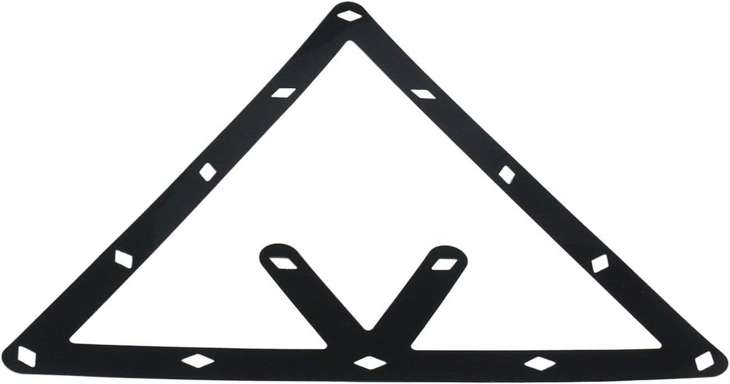 6PCS Magic Ball Rack Holder Sheet Triangle Cue Accessories for 8, 9, and 10 Ball