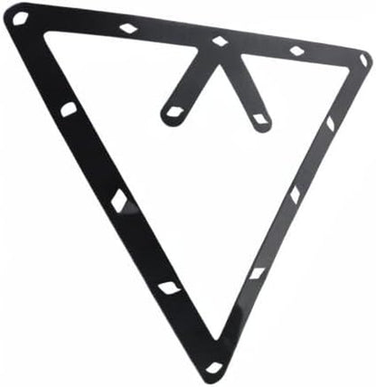 6PCS Magic Ball Rack Holder Sheet Triangle Cue Accessories for 8, 9, and 10 Ball