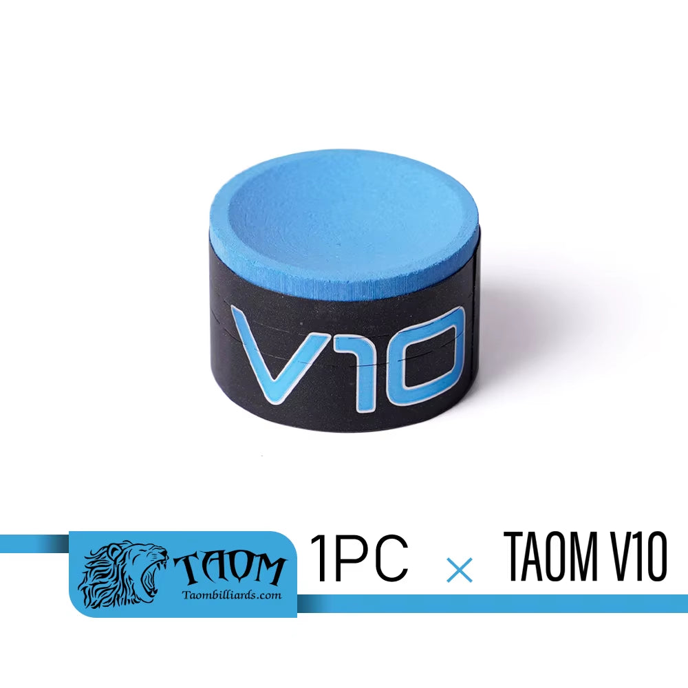 TAOM Chalk V10/Pyro/Soft Billiard round Chalk Blue/Green/Pink Colors Professional Chalk Snooker Pool Chalk Billiards Accessories