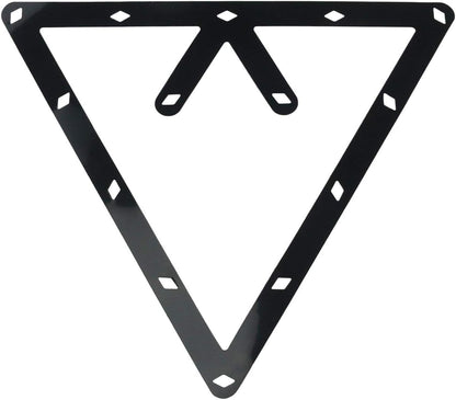 6PCS Magic Ball Rack Holder Sheet Triangle Cue Accessories for 8, 9, and 10 Ball